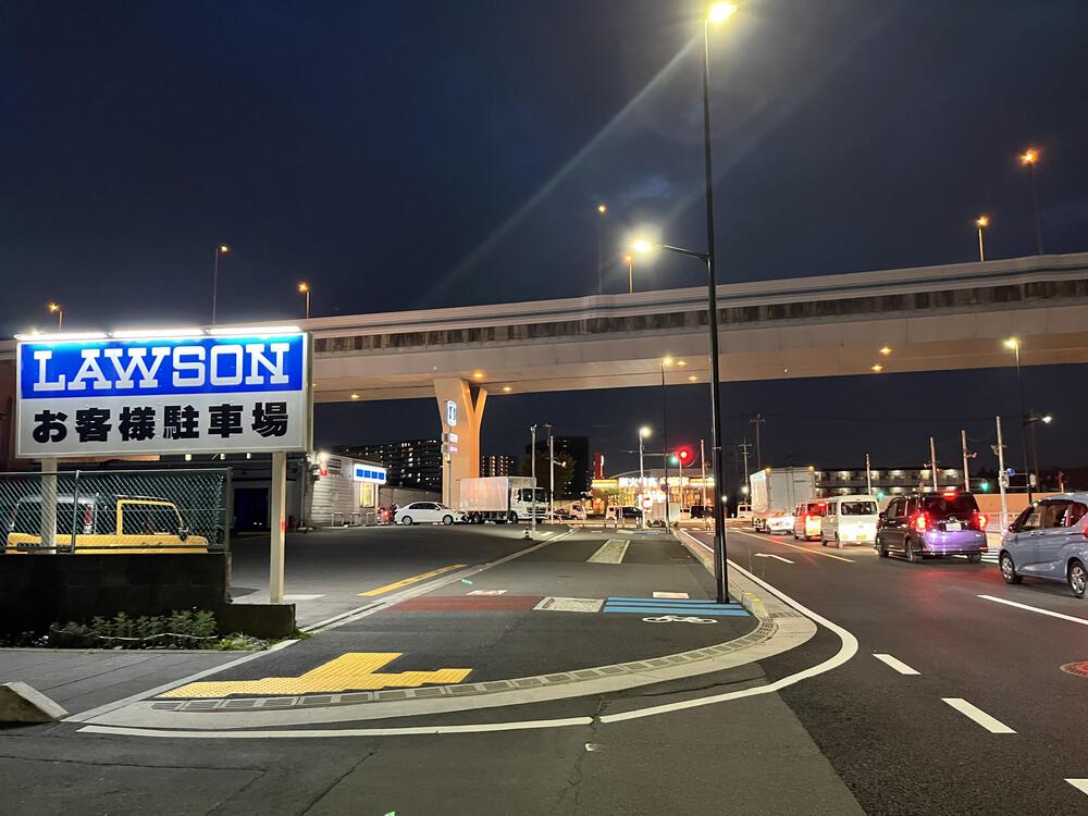 浦和、道場三室線の広～い歩道を一直線の写真5