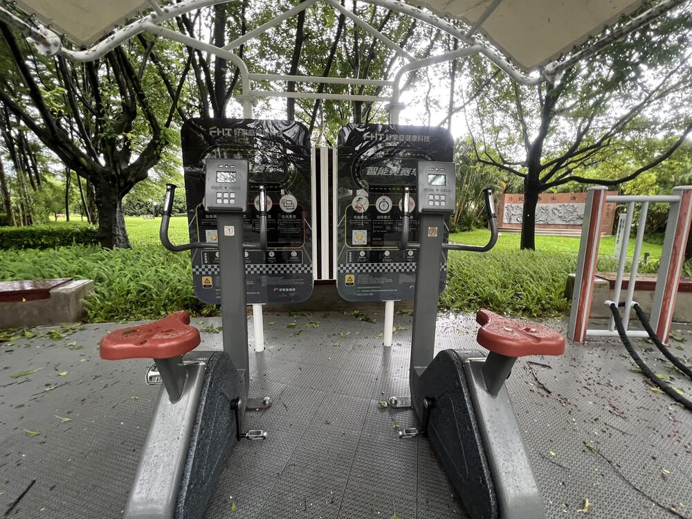 ランニングやウォーキングが盛んな深圳の荔香公園の写真4