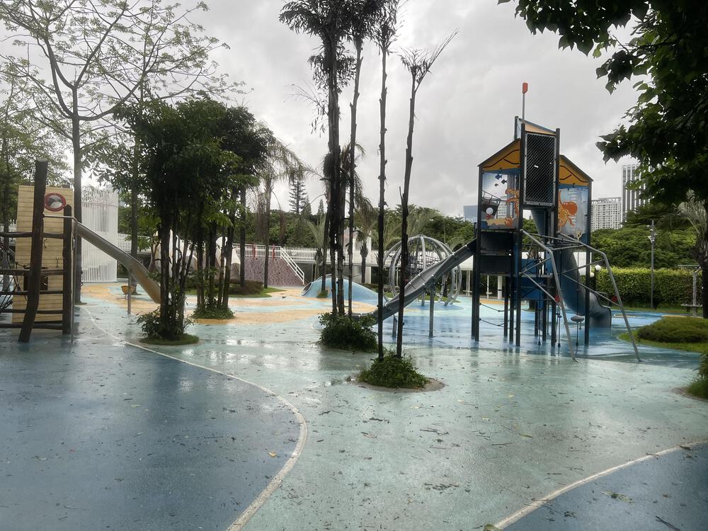 ランニングやウォーキングが盛んな深圳の荔香公園の写真6