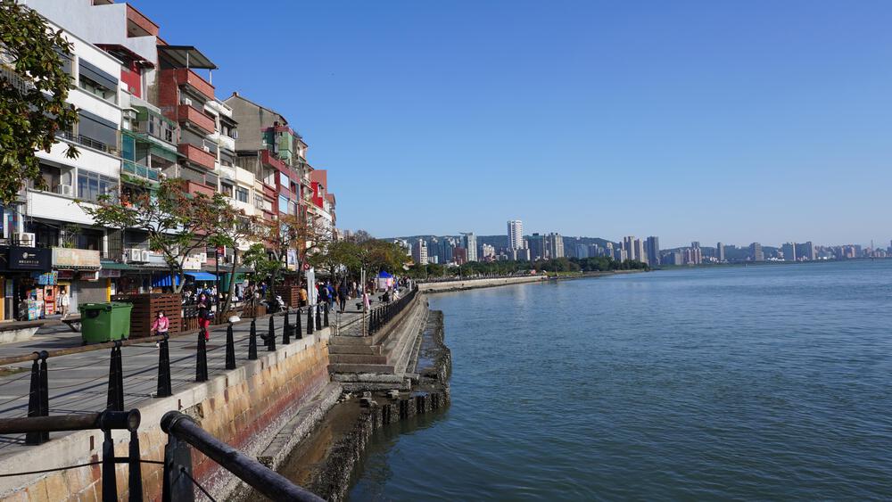 【台湾】東洋のベニス「淡水」で海沿いにランニングをキメるの写真4