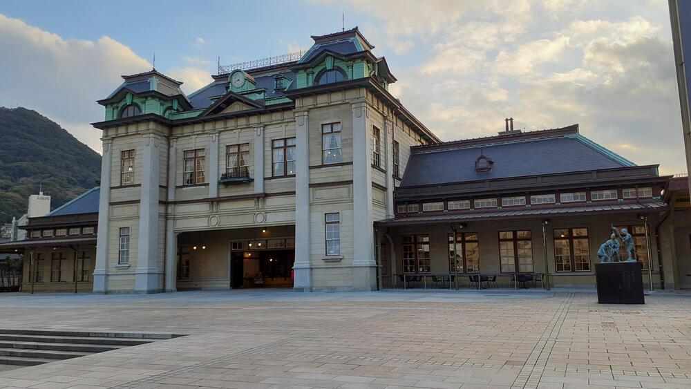 【北九州】レトロな門司港と壮大な関門トンネルを眺める出張ランの写真3