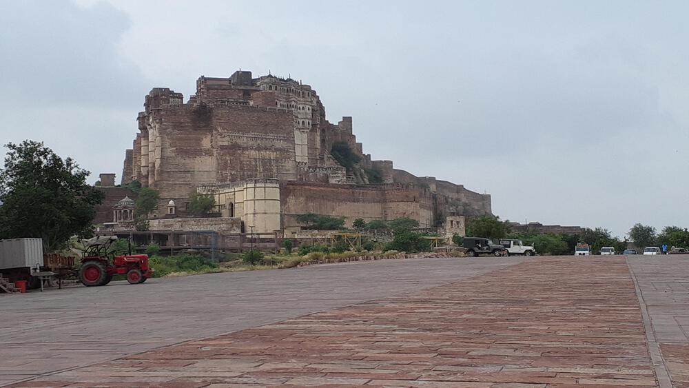 【修羅の国インド】ワンピースのアラバスタ王国、ジョドプールで下町ランニングの写真4