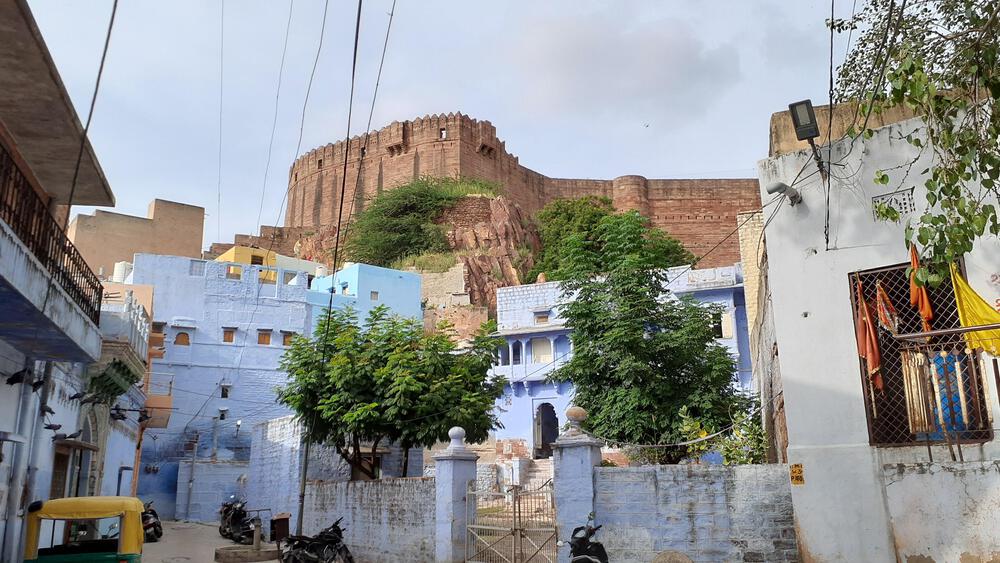 【修羅の国インド】ワンピースのアラバスタ王国、ジョドプールで下町ランニングの写真5