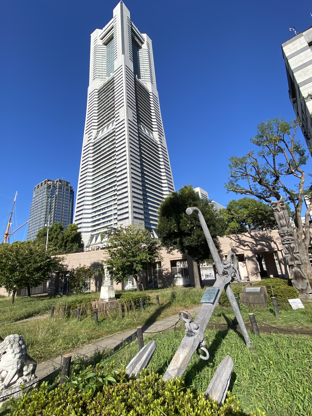 みなとみらいの５つの錨⚓️のモニュメントを巡るの写真15