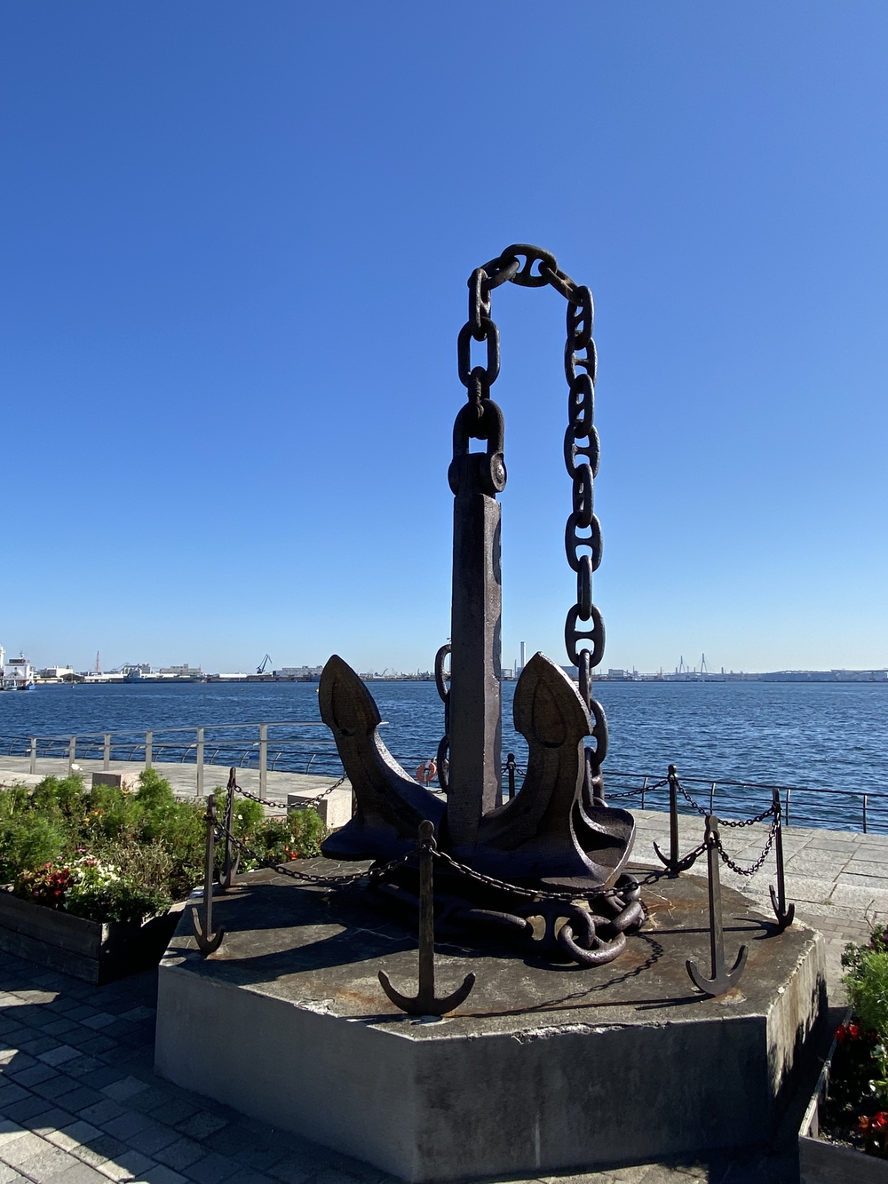 みなとみらいの５つの錨⚓️のモニュメントを巡るの写真26