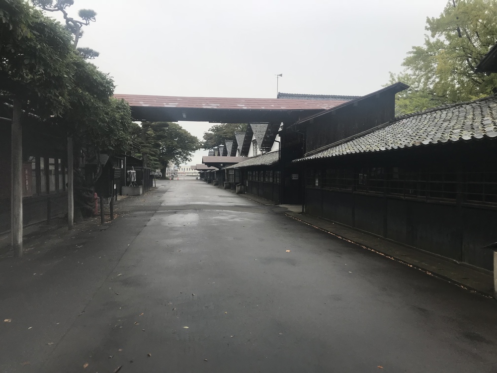 酒田の山居倉庫 観光ランの写真5