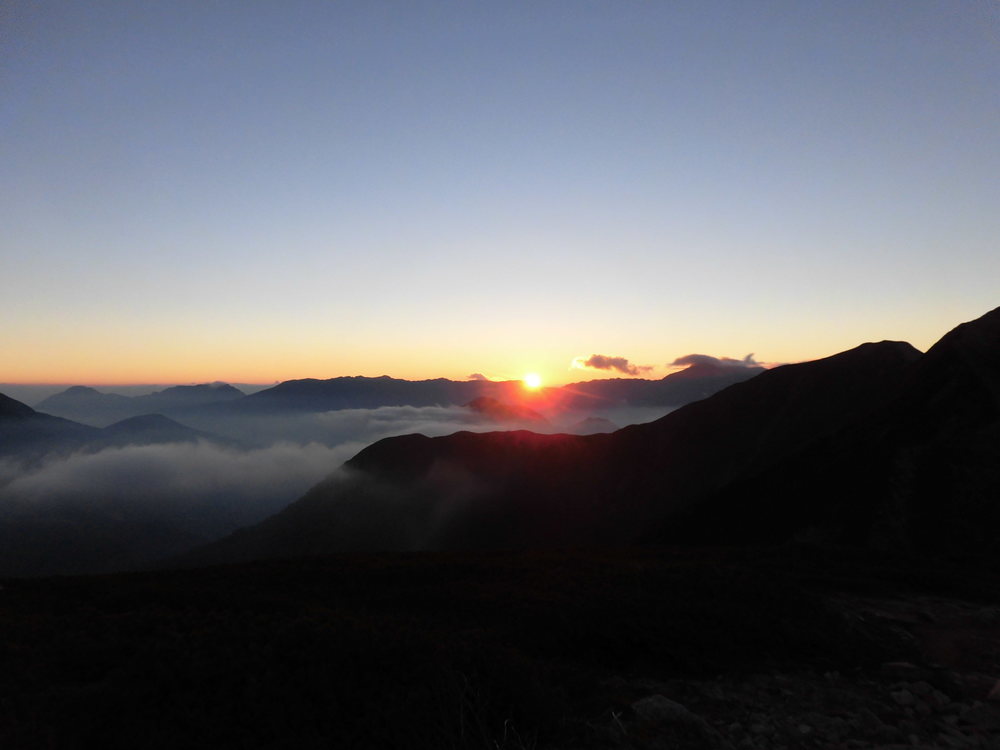 北アルプスの最深部（鷲羽岳、水晶岳）の写真3