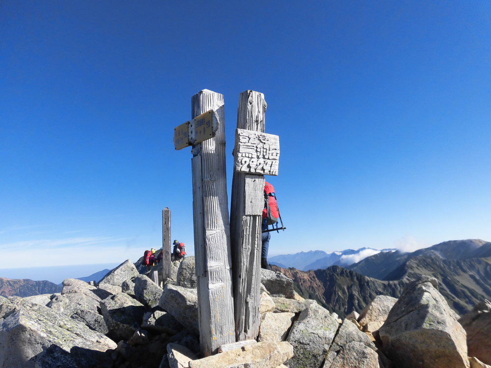 北アルプスの最深部（鷲羽岳、水晶岳）の写真8