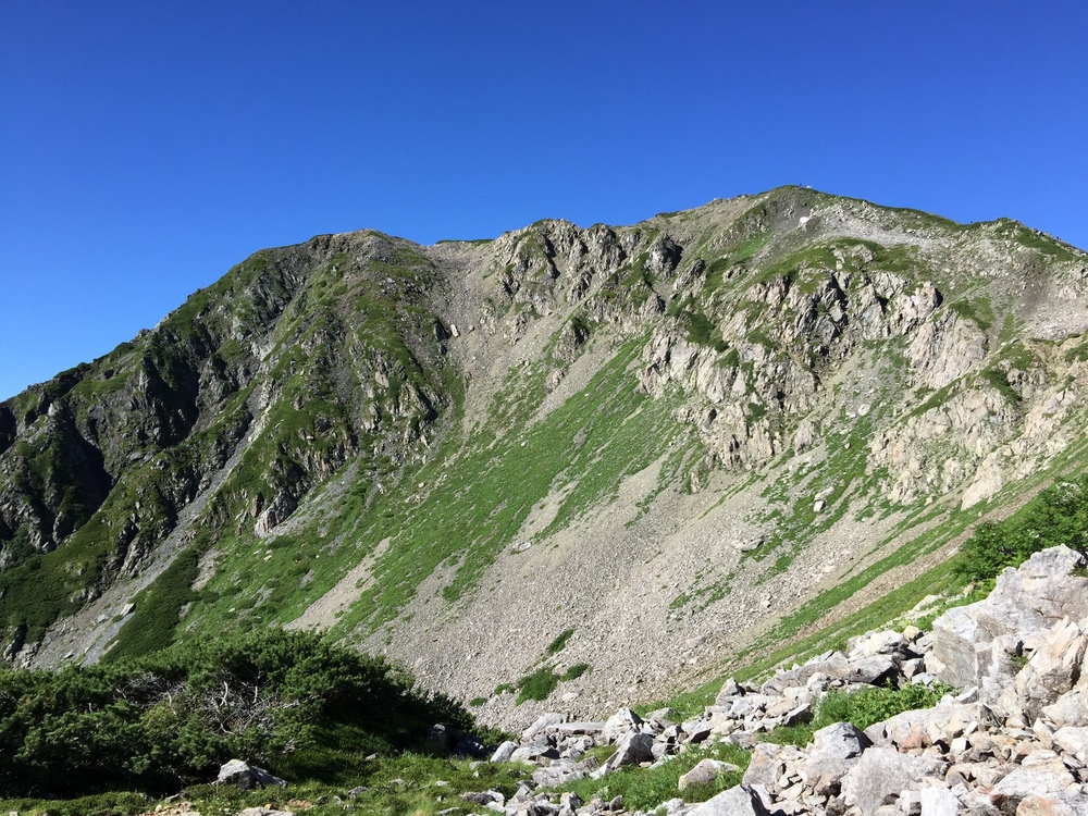 大展望が楽しめる 「赤石岳、悪沢岳」の写真5