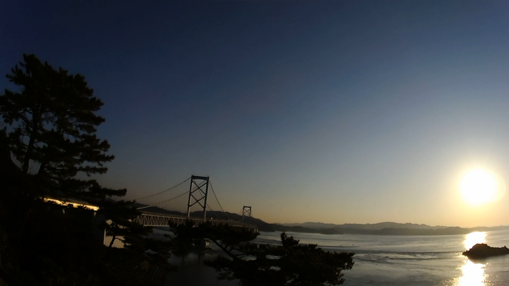 徳島県、瀬戸内海国立公園「鳴門」ダイナミックな潮流を望むランニングコースの写真3
