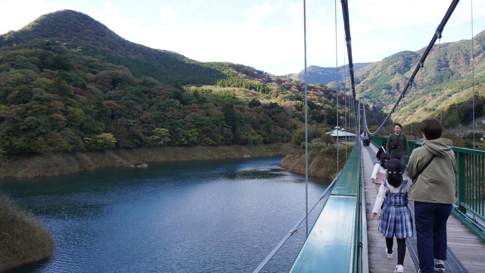 【那須塩原】ジブリの世界と空中散歩で楽しむ渓谷ランニングの写真6