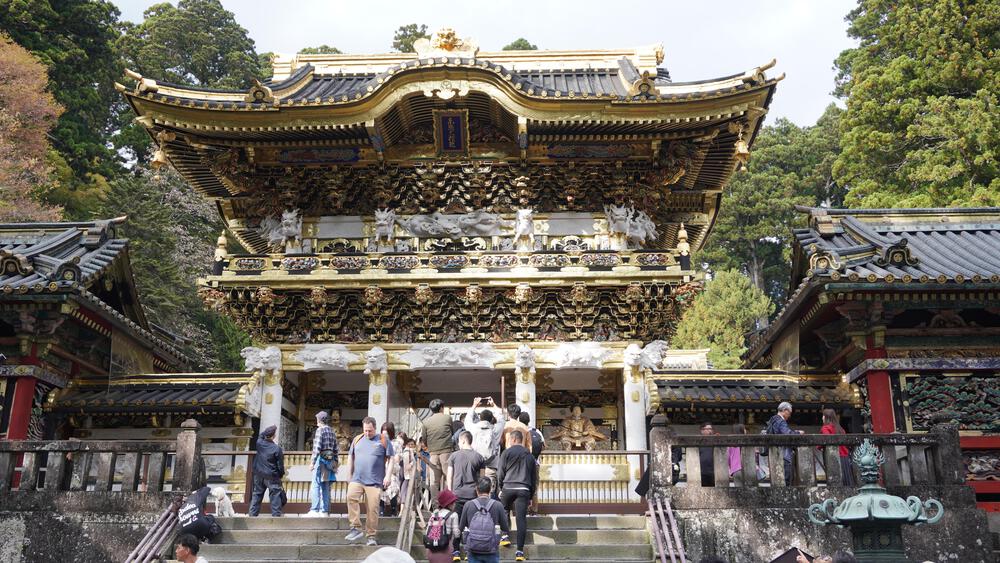 【紅葉の日光】いろは坂で紅葉の領域展開の写真11