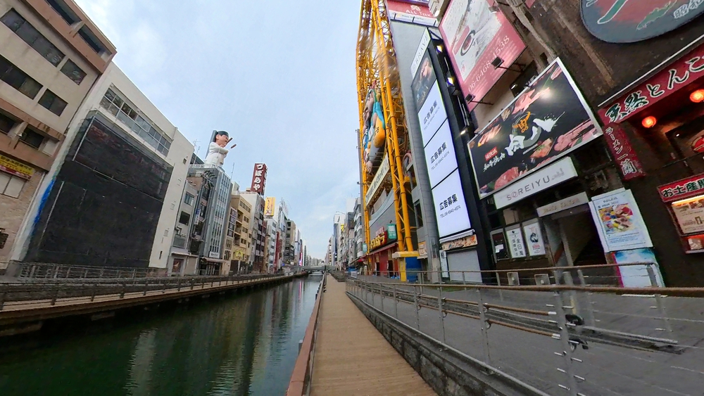 【大阪】夜には人外魔境になるミナミの道頓堀で爽やかな朝ランをキメるの写真6