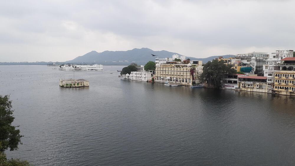 【インド】ホワイトシティと呼ばれる湖の街ウダイプール、ファテサガール湖という名のド・ローカル湖で決める朝ランの写真6
