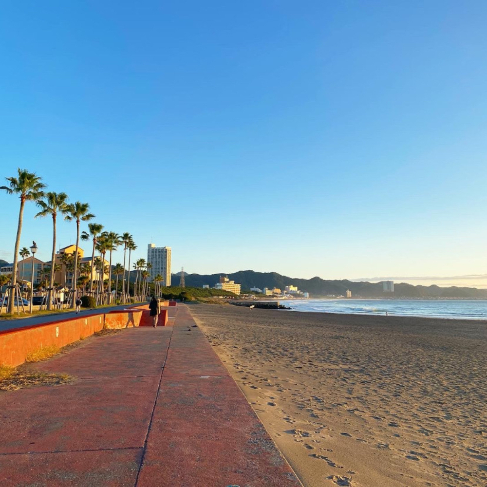 鴨川シーワールドの海岸沿いを満喫するシーサイド朝ラン5kmの写真3