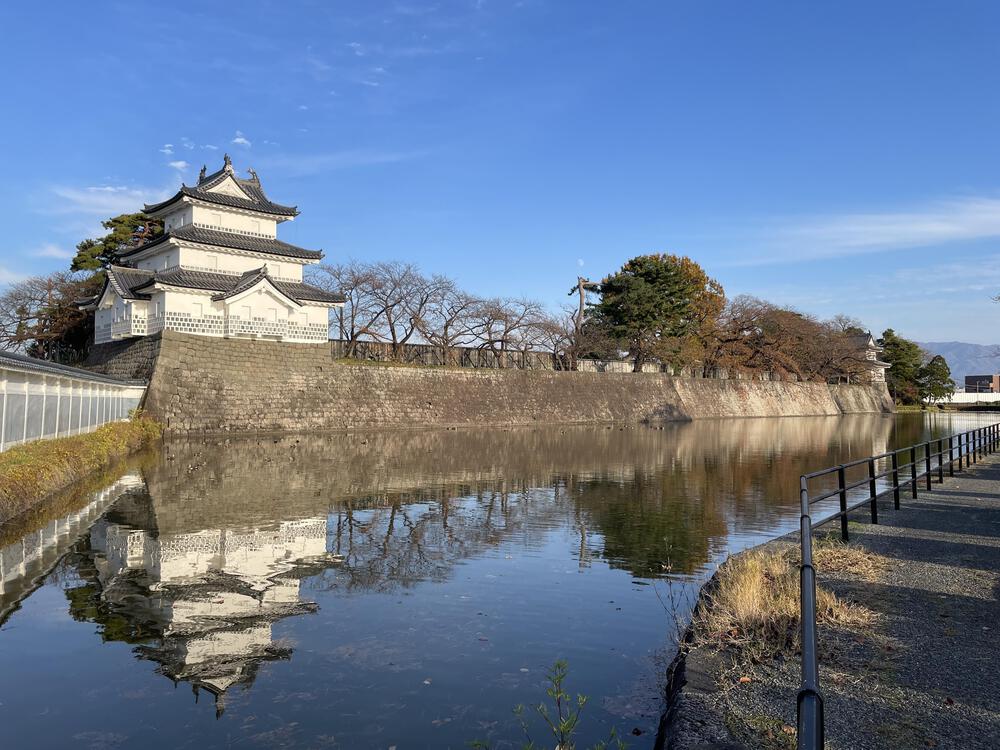 日本100名城・新発田城を走るの写真3
