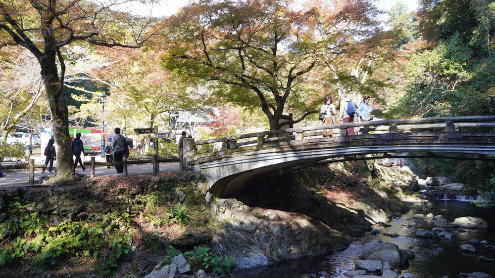 【大阪】駅チカの箕面の滝、地元民もたくさん走るコースの写真5