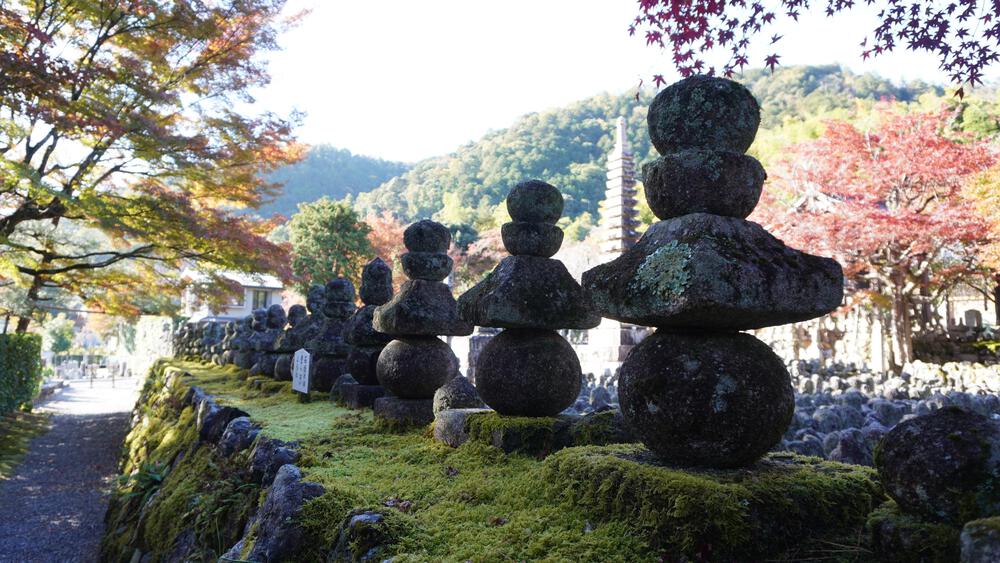 【紅葉の京都】嵐山で紅葉全開の寺巡り旅ラン、常人旅行者の2倍行動範囲で京都を楽しみまくるの写真9