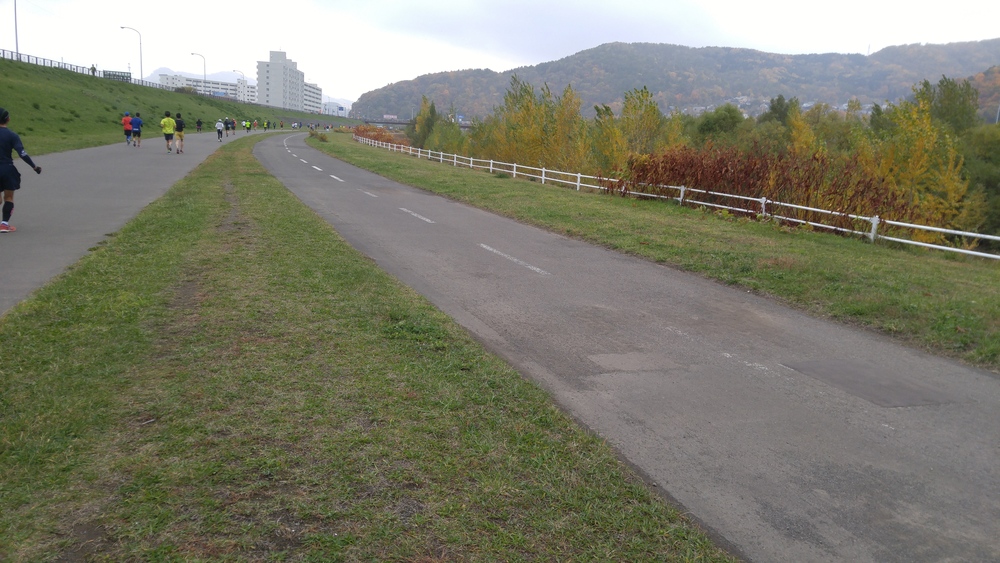 豊平川と真駒内公園から札幌の紅葉を楽しむコースの写真6