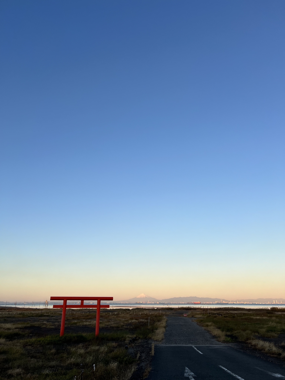 木更津　久津間海岸海中電柱往復の写真13
