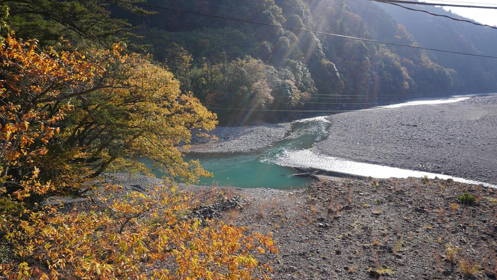 【静岡】秘境すぎて日常のコースでは満足できなくなる禁断コース、奥大井湖上駅と接阻峡の写真5