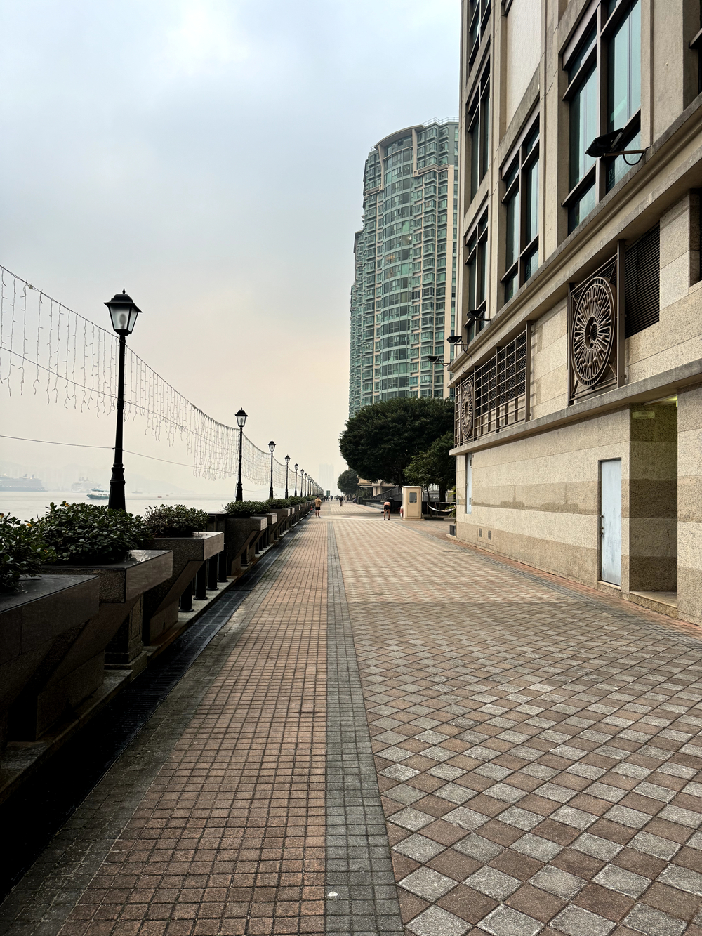 香港 ヴィクトリア・ハーバー沿いの遊歩道　往復約8km弱の写真5