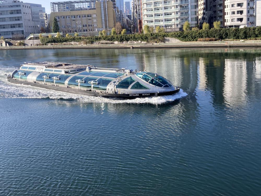 荒川を上流へ隅田川を下流への写真4