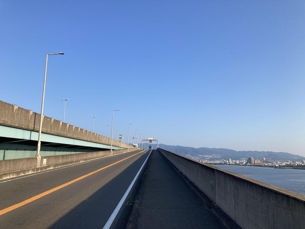 新名所👀！KOBE湾岸ブリッジラン♪鳴尾浜～深江浜の写真9