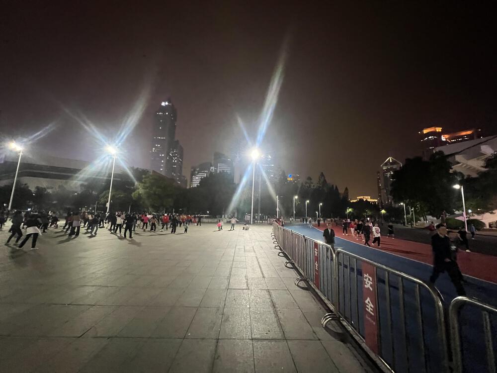 天河体育中心の外周コースの写真8