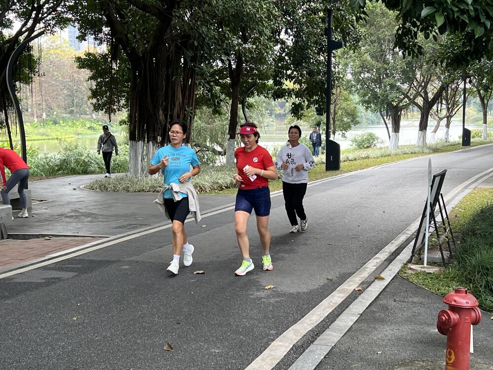 走りやすい海珠湖公園周回コースの写真4