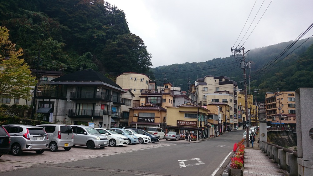 土湯温泉から旧国道でつちゆロードパークへの写真3