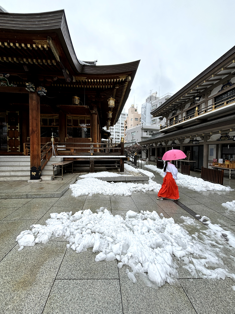 歌川広重と共にRUN 湯島天満宮の写真3