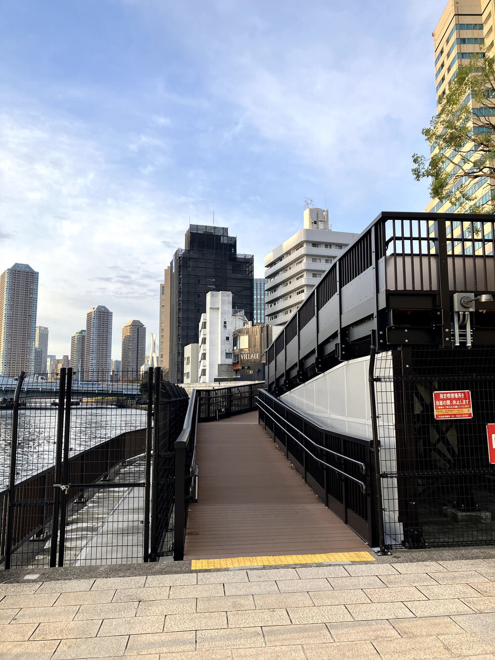 隅田川テラスラン🏃‍♀️新大橋から月島方面への写真5