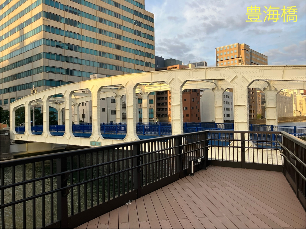 隅田川テラスラン🏃‍♀️新大橋から月島方面への写真6