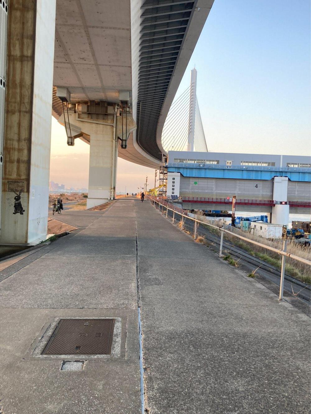 銭湯ラン（平井大橋〜荒川沿〜四ツ木）の写真6