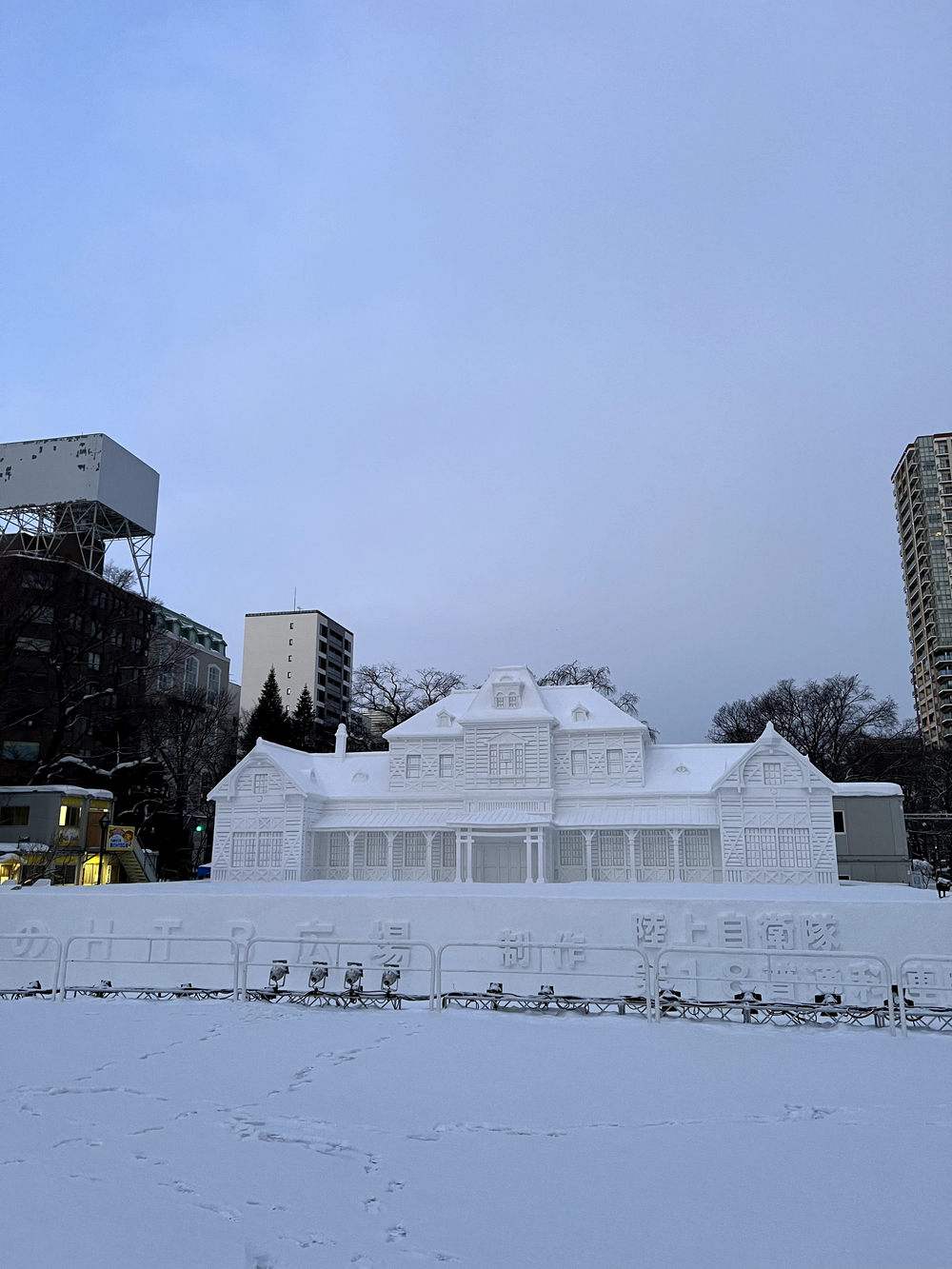 札幌雪まつり 大通公園往復の写真7