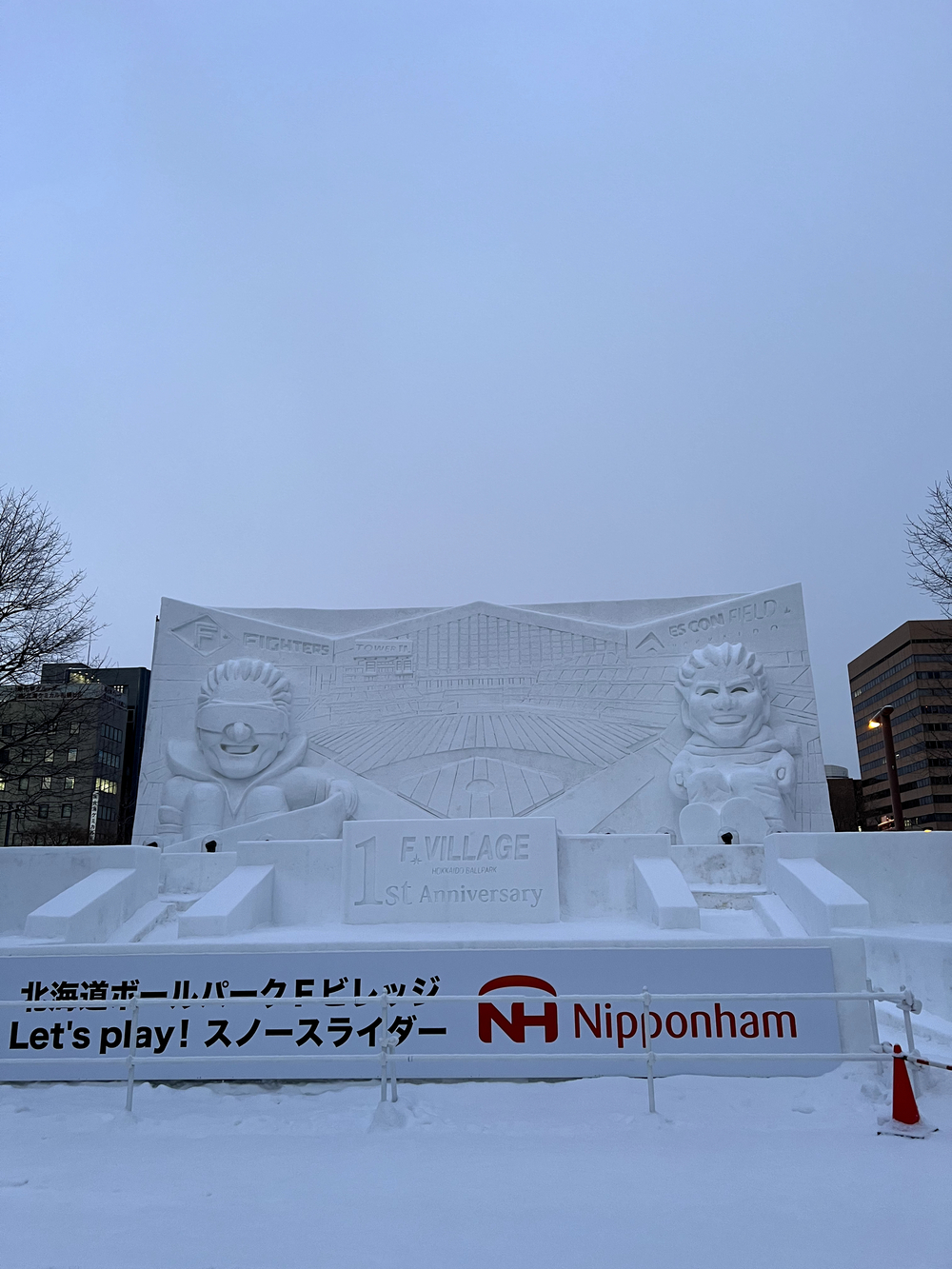 札幌雪まつり 大通公園往復の写真9