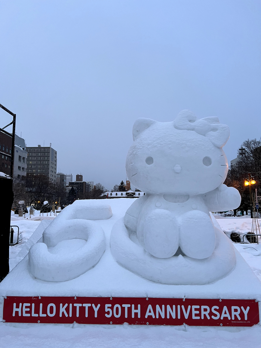 札幌雪まつり 大通公園往復の写真11