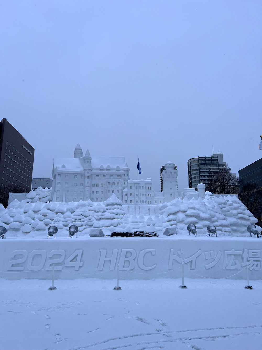 札幌雪まつり 大通公園往復の写真13
