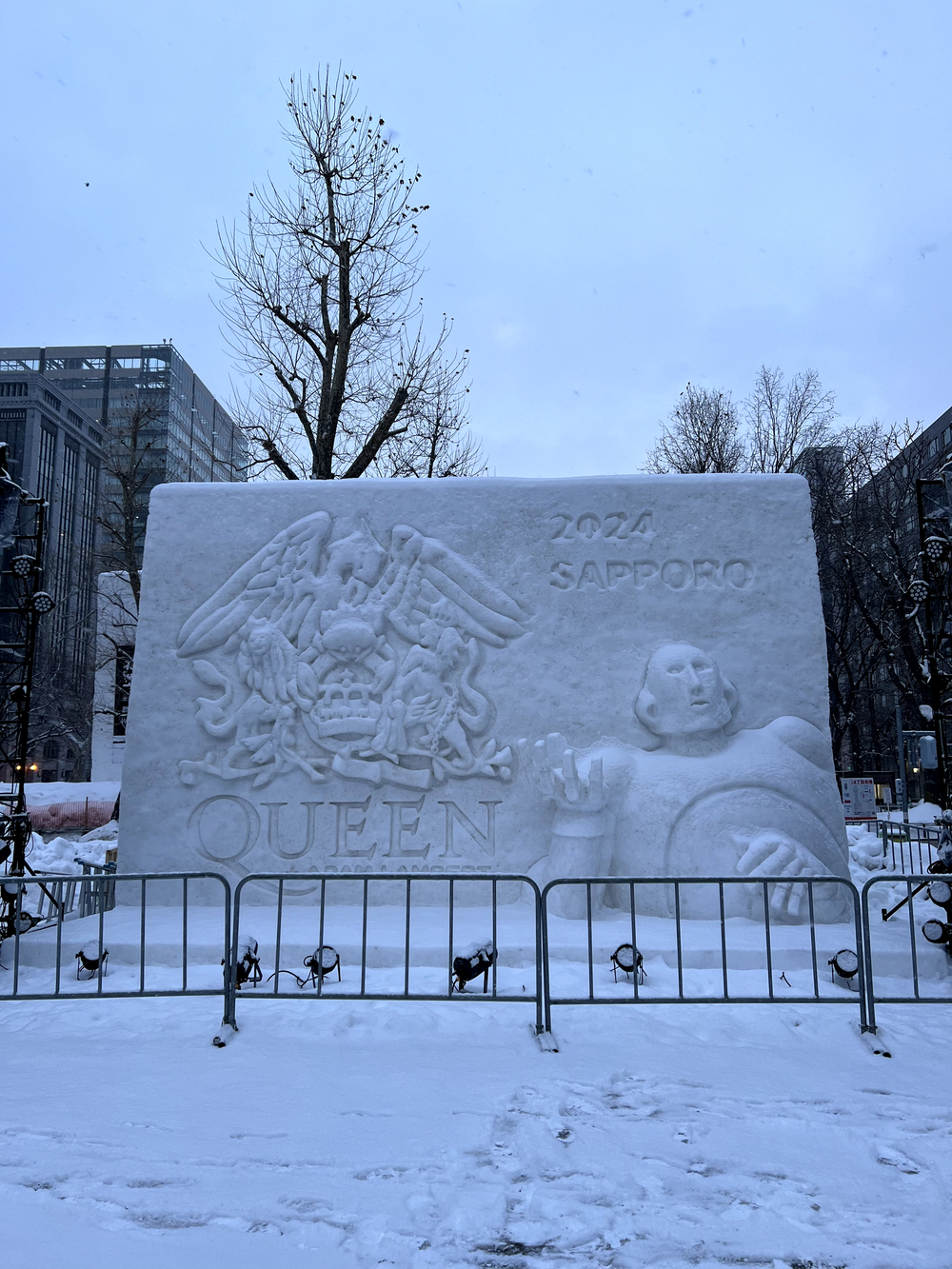 札幌雪まつり 大通公園往復の写真16