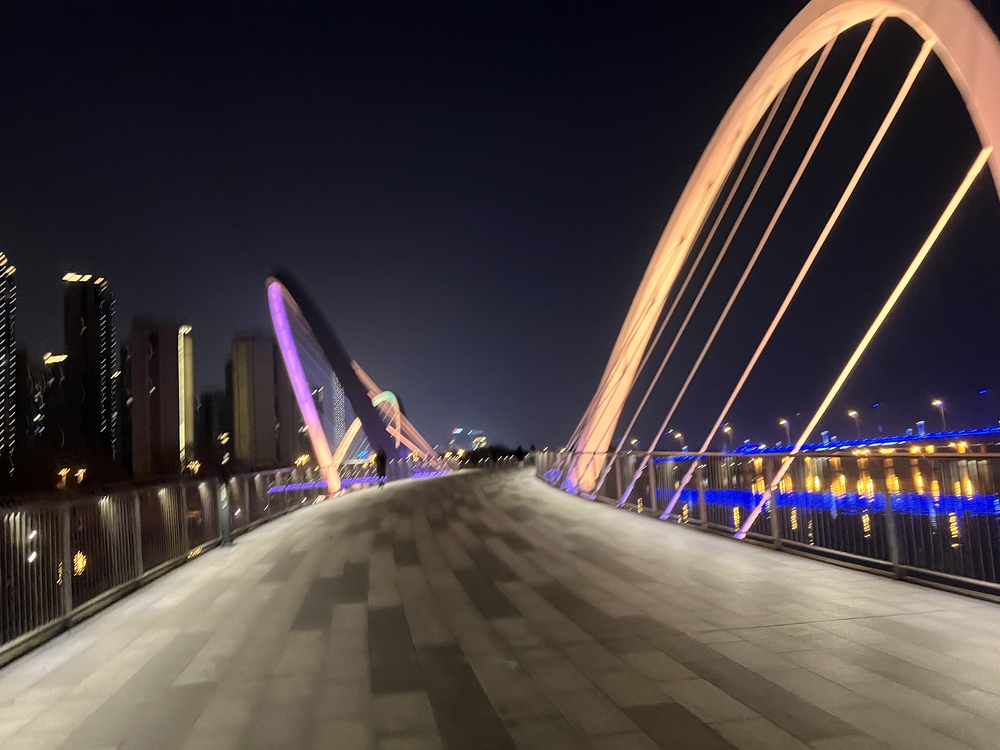 東方之門スタートで金鶏湖1周ナイトランの写真6