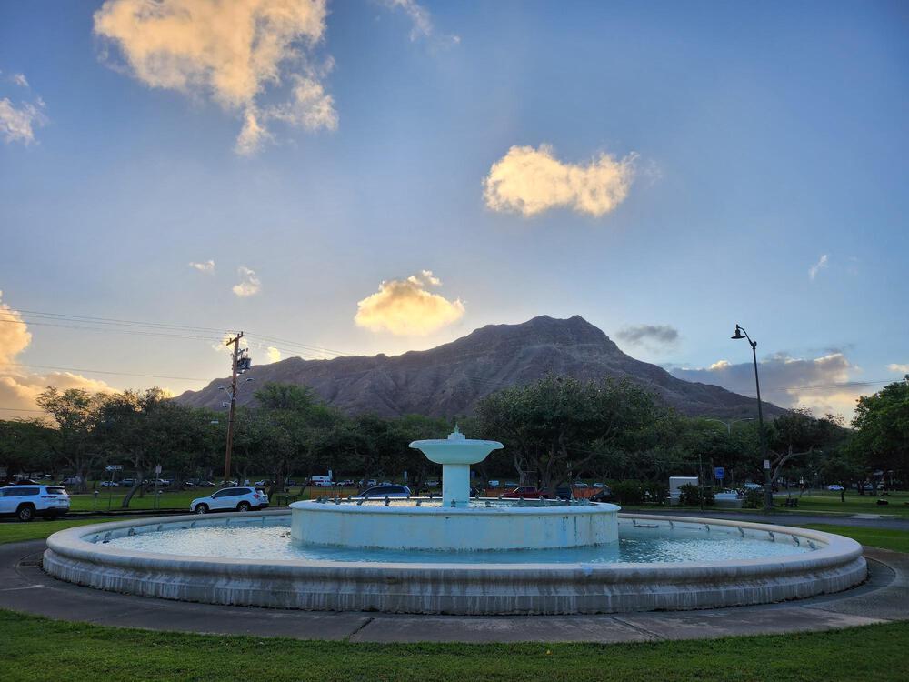 ワイキキビーチ沿いからカピオラニ公園を巡る約5.5kmの朝ジョギングの写真3