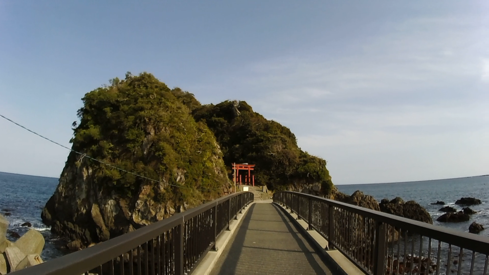 千葉県房総半島、安房鴨川の西側向け鴨川松島を巡る11キロのランイングの写真5