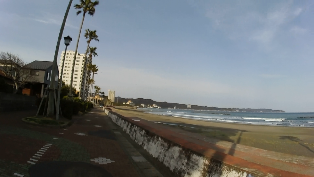 千葉県房総半島、安房鴨川の西側向け鴨川松島を巡る11キロのランイングの写真7