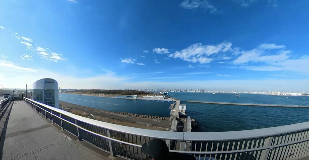 【東京、新木場】東京ゲートブリッジから東京湾とまわりのビルを凄い高さと角度から拝むゥ！の写真4