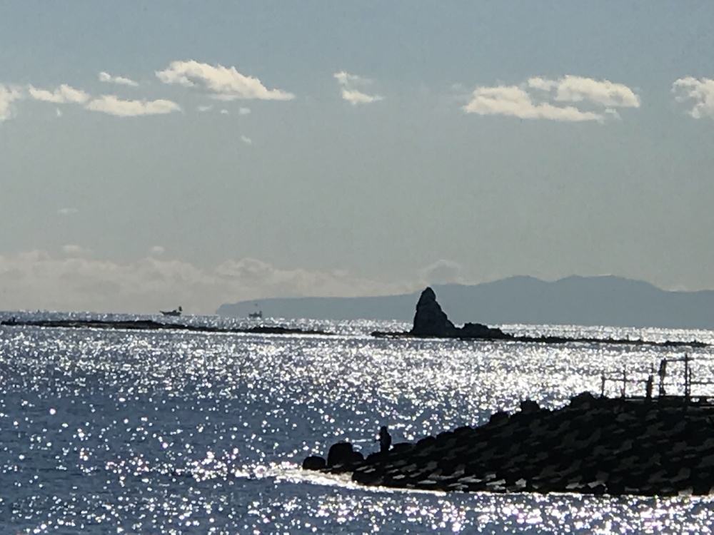 湘南海岸で信号なしの21ｋｍコースの写真4