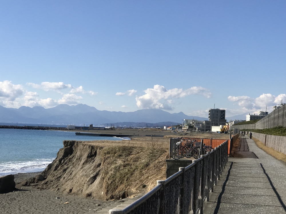 湘南海岸で信号なしの21ｋｍコースの写真5