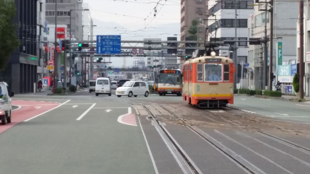 走る距離自在！ラン＆電車で道後温泉への写真3