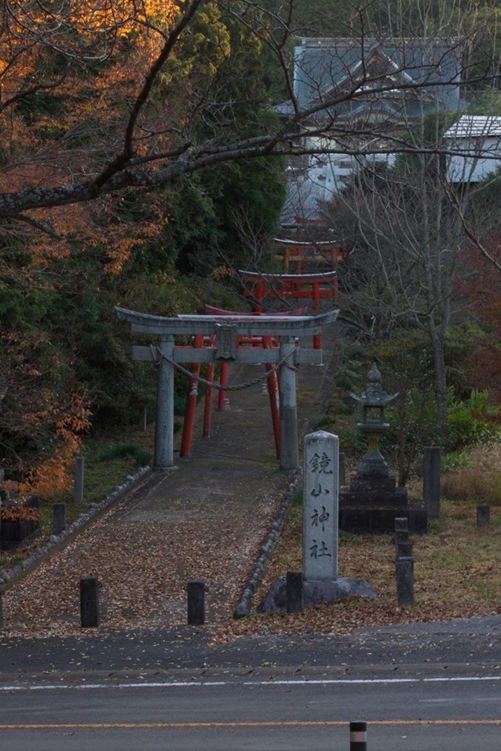 鏡山から見下ろす玄界灘と唐津城の写真5