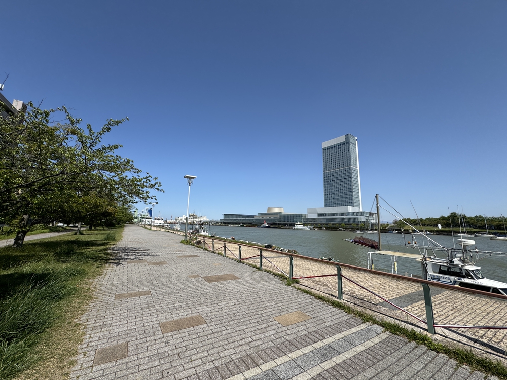 【18キロ】新潟島一周　万代、日本海、信濃川、みなとトンネルなど新潟市の観光名所を楽しみながら走れるコースの写真4